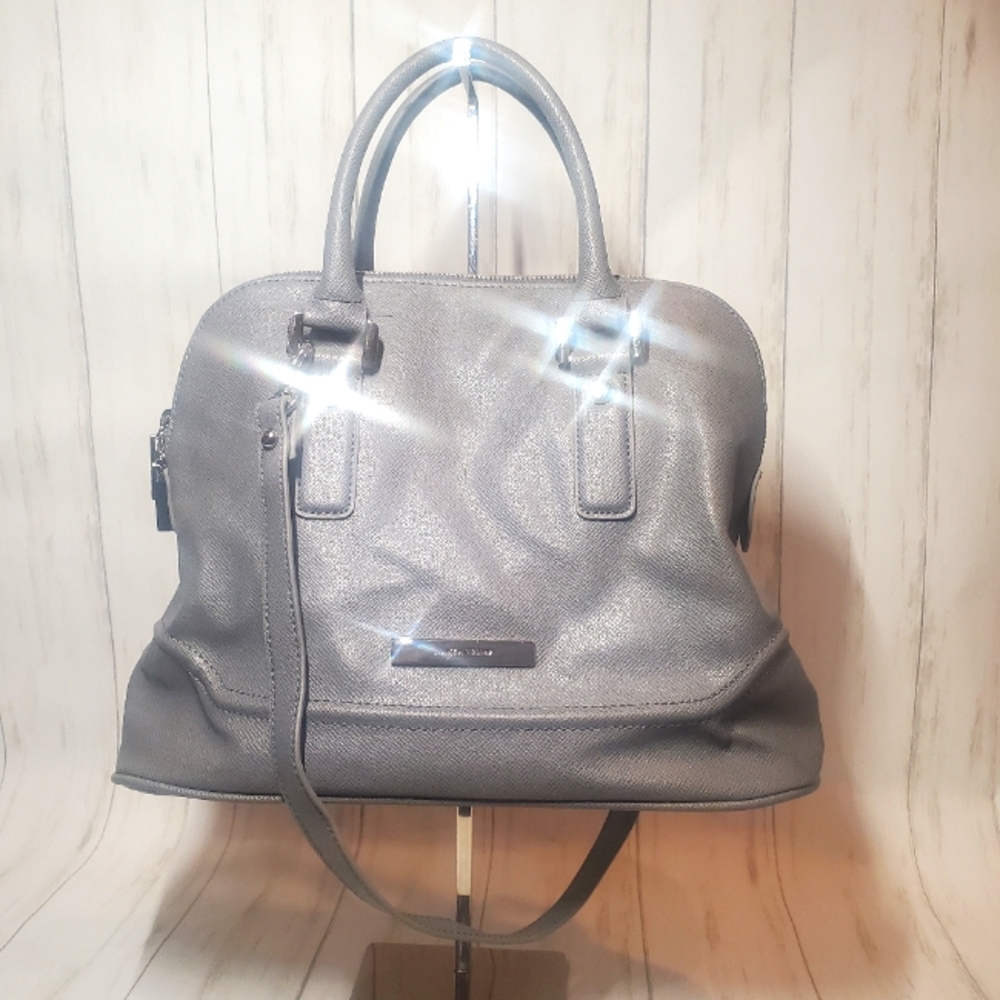 Ivanka Trump Gray Satchel Bag